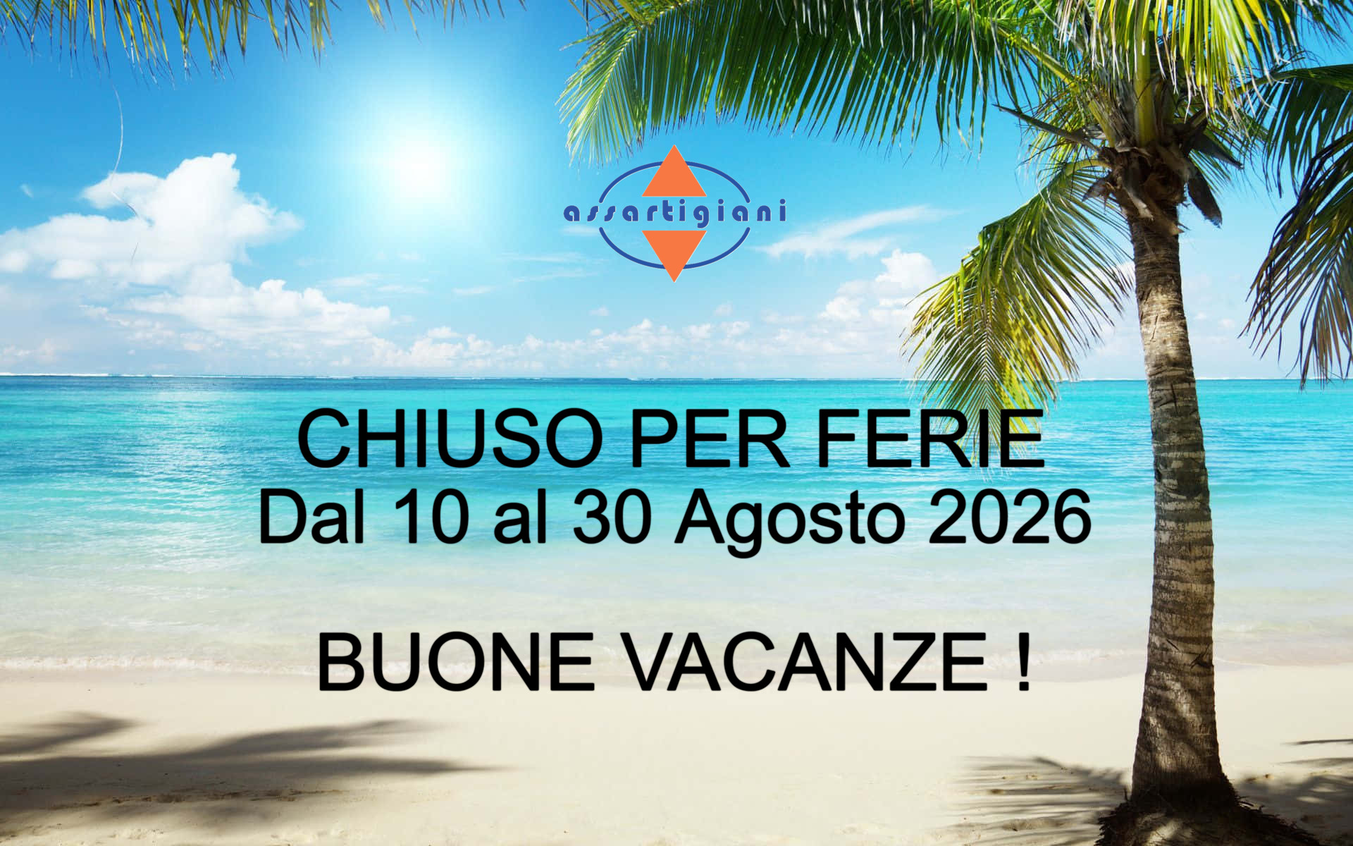 Chiusura estiva 2026