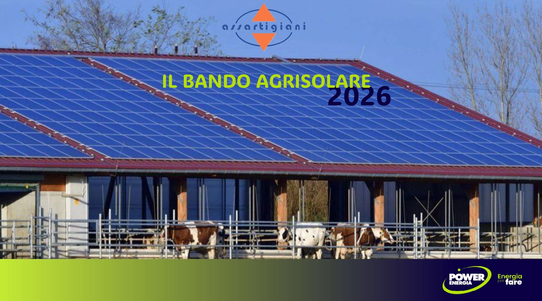 Bando AGRISOLARE: Opportunità per la realizzazione di Impianti Fotovoltaici